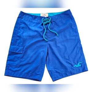 Hollister Men's California Board Shorts with Contrast Drawstring - Sz XL